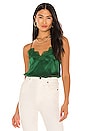 view 1 of 4 The Racer Charmeuse Cami in Holly