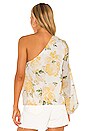 view 3 of 4 Lenore Top in Marigold Floral