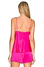 view 3 of 4 Roselyn Lace Cami in Neon Pink
