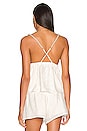 view 3 of 4 Rose Cami in White