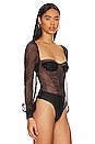 view 3 of 5 Lilith Bodysuit in Black