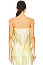 view 3 of 4 Odessa Strapless Camisole Top in Yuzu