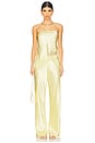 view 4 of 4 Odessa Strapless Camisole Top in Yuzu