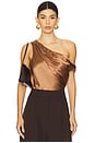 view 1 of 4 Kayo Top in Carob