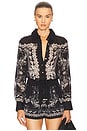 view 1 of 4 Rafella Blouse in Black Seasidebandana