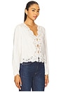 view 2 of 4 Yuri Blouse in Macadamia