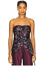 view 1 of 4 Bonita Strapless Camisole in Mini Dark & Stormy