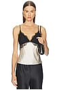 view 1 of 4 Hilda Camisole in Oat & Black