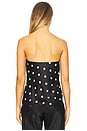 view 3 of 4 Odessa Strapless Camisole in Polka Dot