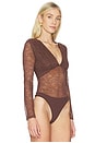 view 3 of 4 Nami Bodysuit in Sable