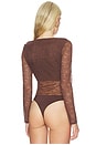 view 4 of 4 Nami Bodysuit in Sable