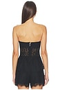 view 3 of 4 Bijou Strapless Lace Top in Black