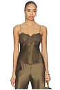 view 1 of 4 Zoie Bustier Camisole in Grove