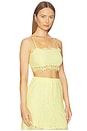 view 2 of 5 Sofie Lace Cropped Camisole in Buttercup