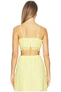 view 3 of 5 Sofie Lace Cropped Camisole in Buttercup