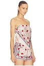 view 2 of 4 Juli Strapless Camisole in Heirloom Bandana