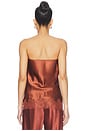 view 5 of 6 Odessa Strapless Camisole in Affogato