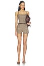 view 6 of 6 BODY SHIRLEY  in Beige Plaid