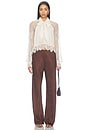 view 5 of 5 Tully Lace Blouse in Oat