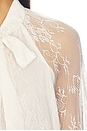 view 6 of 5 Tully Lace Blouse in Oat