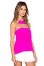view 2 of 3 The High Top Cami in Hot Pink