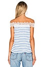 view 3 of 4 The Dayna Top in Quiet Harbor Stripe