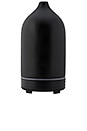 view 1 of 2 Ceramic Ultrasonic Essential Oil Diffuser in Black