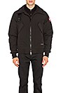 view 5 of 8 BLOUSON BOMBER AVEC COL EN MOUTON TEINT BROMLEY in Black