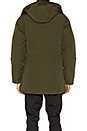 view 5 of 7 Chateau Coyote Fur Trim Parka in Military Green