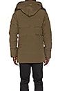 view 5 of 7 Carson Coyote Fur Trim Parka in Military Green