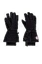 view 2 of 2 Ladies Down Gloves in Black