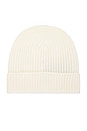 view 3 of 3 Arctic Disc Rib Toque in White