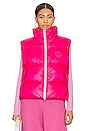 view 2 of 7 GILET ATWOOD in Fuchsia