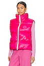 view 4 of 7 GILET ATWOOD in Fuchsia