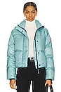view 1 of 7 Cypress Cropped Puffer in Boulevard Blue