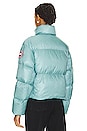 view 4 of 7 Cypress Cropped Puffer in Boulevard Blue