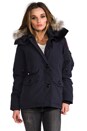 view 1 of 5 Montebello Parka with Coyote Fur trim in Navy