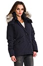 view 3 of 5 Montebello Parka with Coyote Fur trim in Navy