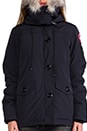 view 5 of 5 Montebello Parka with Coyote Fur trim in Navy
