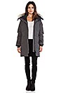 view 2 of 6 Shelburne Parka with Coyote Fur Trim in Graphite