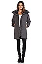 view 3 of 6 Shelburne Parka with Coyote Fur Trim in Graphite