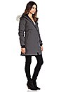 view 4 of 6 Shelburne Parka with Coyote Fur Trim in Graphite
