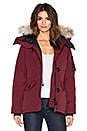 view 2 of 5 Montebello Coyote Fur Parka in Bordeaux