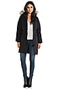 view 2 of 6 Kensington Parka with Coyote Fur Trim in Black