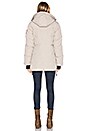 view 4 of 4 PARKA AVEC CAPUCHE BORDÉE COYOTE SOLARIS in Limestone