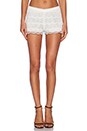 view 1 of 4 SHORT ZURI in White