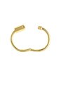 view 5 of 5 Barrell Lock Bracelet in Gold