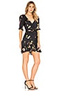 Capulet Nadine Wrap Dress in Black Floral | REVOLVE