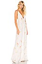 view 2 of 3 Maxine Maxi Dress in Cream Floral Print