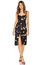 view 1 of 3 Sunny Midi Dress in Fruit Bee Print